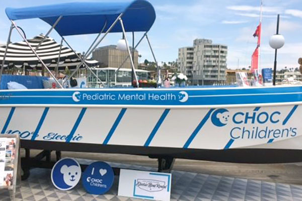 CHOC boat sails for mental health