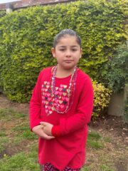 photo of Katherine at seven-years-old