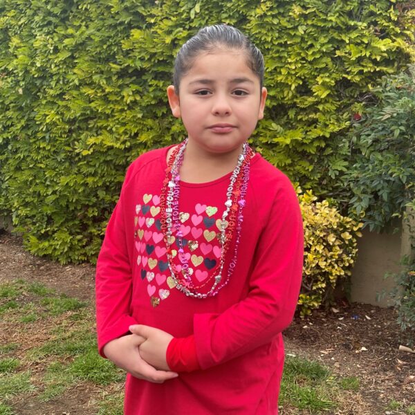 photo of Katherine at seven-years-old
