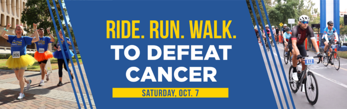 RIDE. RUN. WALK. TO DEFEAT CANCER Saturday, October 7