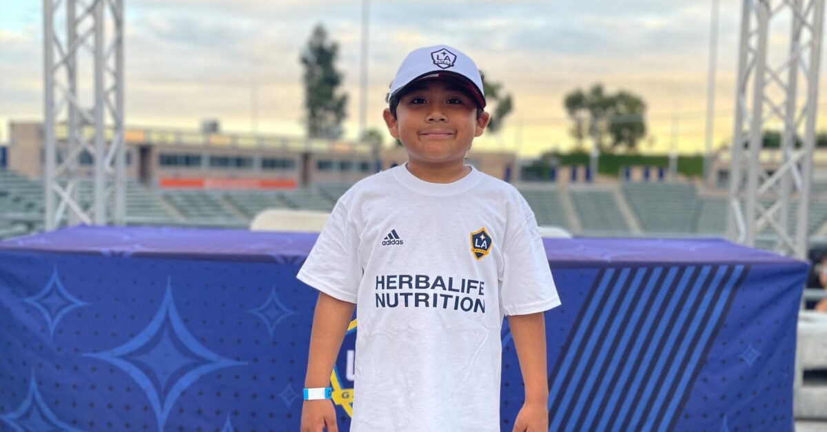 LA Galaxy Celebrate Childhood Cancer Awareness Month