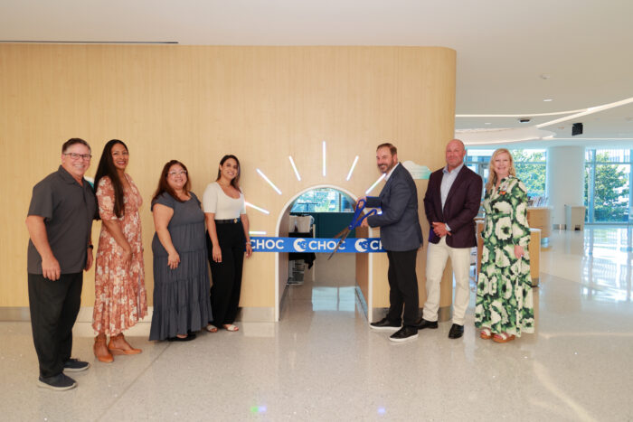 Ribbon cutting of the Bergelectric Tunnel of Care at the Southwest Tower